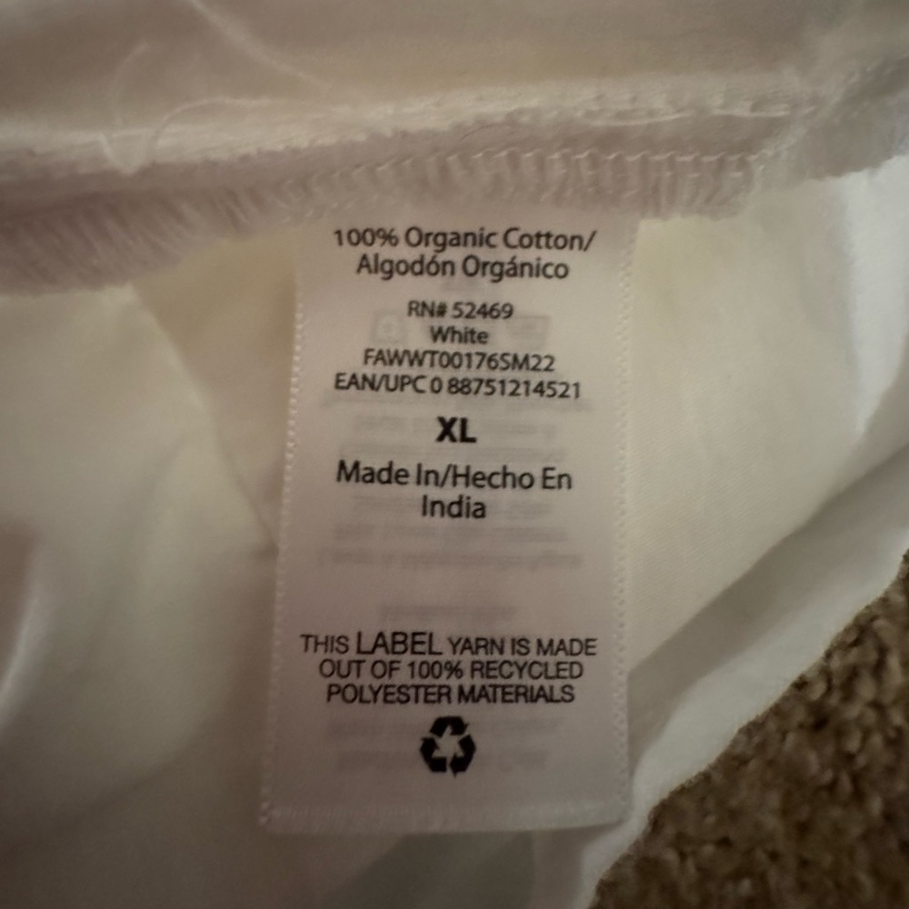 Free Assembly White Tiered Tank Top Blouse with Bow Spaghetti Straps Size XL - Picture 4 of 4